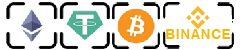 Pay Via USDT TRC20,BTC, ETH,TON